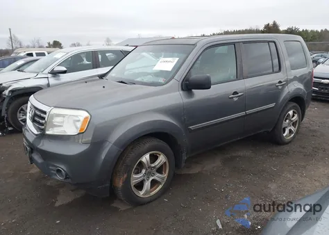 2012 Honda Pilot Ex-L from USA, damaged, VIN 5FNYF4H5XCB002269